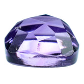 AFRICAN AMETHYST CHECKER CUSHION CAB (AA-AAA) 5MM 0.58 Cts.