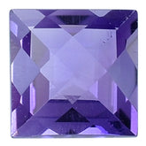 AFRICAN AMETHYST CHECKER CUT SQUARE 4.50MM 0.49 Cts.