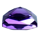 AFRICAN AMETHYST CHECKER CUT SQUARE 4.50MM 0.49 Cts.