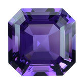 AFRICAN AMETHYST ASSCHER CUT SQUARE-OCTAGON (AAA) 16MM 16.35 Cts.