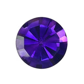 AFRICAN AMETHYST STEP CUT ROUND (AAA\CLEAN) 12.00X12.00 MM 5.45 Cts.