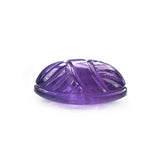AFRICAN AMETHYST CARVING CAB OVAL (AA\HI) 14.00X10.00 MM 6.15 Cts.