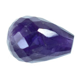 AFRICAN AMETHYST CHECKER DROP (AAA\SI) 10.00X7.00 MM (H/D_0.75_*_RD) 3.43 Cts.