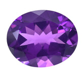 AMETHYST AFRICAN OVAL CUT (AAA/CLEAN) 10.00X8.00 MM 2.28 Cts