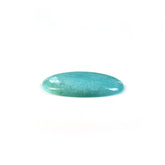 AMAZONITE PERUVIAN PLAIN CAB (FLAT BOTTOM) EGG OVAL (AA\OPAQUE) 26.00X20.00 MM 15.54 Cts.