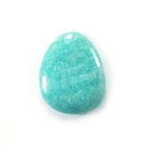 AMAZONITE PERUVIAN PLAIN LENTIL (AA/OPAQUE) TRILLIANISH 15.50X12.50 MM 4.92 Cts.