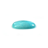 AMAZONITE PERUVIAN PLAIN CAB PEARISH CAB (AA\OPAQUE) 15.50X12.50 MM 5.08 Cts.
