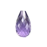 BRAZIL AMETHYST FACETD DROP (MEDIUM\CLEAN) 12.00X7.00 MM 4.09 Cts.