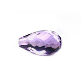 BRAZIL AMETHYST FACETD DROP (MEDIUM\CLEAN) 12.00X7.00 MM 4.09 Cts.