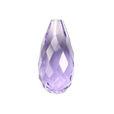 BRAZIL AMETHYST FACETD DROP (MEDIUM\CLEAN) 14.00X7.00 MM (H/D_0.75_*_RD) 4.55 Cts.