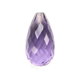 BRAZIL AMETHYST FACETD DROP (MEDIUM\CLEAN) 18.00X10.00 MM 12.36 Cts.