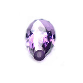 BRAZIL AMETHYST FACETD DROP (MEDIUM\CLEAN) 20.00X7.00 MM 7.00 Cts.