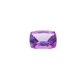 AMETHYST BRAZIL STEP CUT WITH CURVED SIDE EYECLEAN CUSHION (MEDIUM/) 16.00X12.00 MM 9.62 Cts