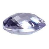PINK AMETHYST CHECKER CUT BRIOLETTE HEART (AA\CLEAN) 11.00X11.00 MM 3.78 Cts.