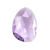 PINK AMETHYST ROSE CUT BRIOLETTE PEARISH (A\CLEAN) 14.00X10.00 MM 3.80 Cts.