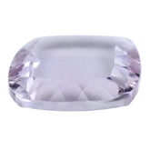 AMETHYST PINK CUSHION FLAT PLATE CONCAVE CUT (A/CLEAN) 12.00X12.00 MM 4.44Cts