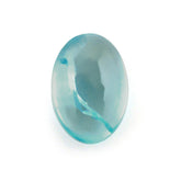 BLUE APATITE OVAL CAB (HI) 6X4MM 0.45 Cts.