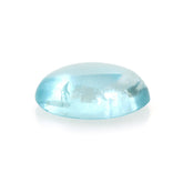BLUE APATITE OVAL CAB (HI) 6X4MM 0.45 Cts.