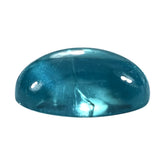 PARAIBA APATITE PLAIN OVAL CAB (HI) 10.00X8.00 MM 3.11 Cts.