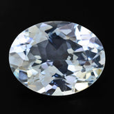 AQUAMARINE CUT OVAL (A) 14X11MM 5.45 Cts.