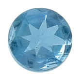 AQUAMARINE CUT ROUND (A++++) (SI) 1.30MM 0.01 Cts.