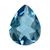 AQUAMARINE CUT PEAR (A++++) 5X4MM 0.25 Cts.