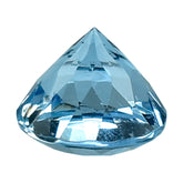 AQUAMARINE CUT ROUND (A+++) 6MM 0.89 Cts.