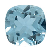AQUAMARINE CUT CUSHION (A++) 4MM 0.22 Cts.