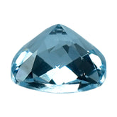 AQUAMARINE CHECKER CUT CUSHION (A++) 7MM 1.07 Cts.