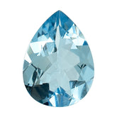 AQUAMARINE CUT PEAR (A++) 8X6MM 0.80 Cts.