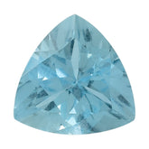 AQUAMARINE CUT TRILLION (A++) (SI) 6MM 0.63 Cts.