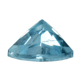 AQUAMARINE CUT TRILLION (A++) (SI) 6MM 0.63 Cts.