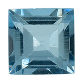 AQUAMARINE CUT SQUARE (A++) 3.50MM 0.22 Cts.