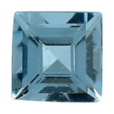 AQUAMARINE CUT SQUARE (A++) 2.50MM 0.09 Cts.