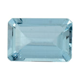 AQUAMARINE STEP CUT OCTAGON (A++) 6X4MM 0.46 Cts.