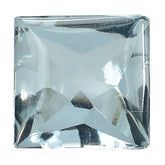 AQUAMARINE BUFFTOP PRINCESS CUT SQUARE 8MM 2.15 Cts.