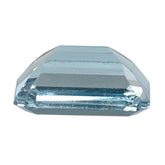 AQUAMARINE CUT OCTAGON 6X4MM 0.54 Cts.