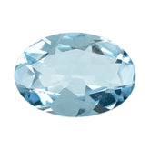 AQUAMARINE CUT OVAL (A++) (WINDOW) 7X5MM 0.55 Cts.