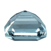 AQUAMARINE CUT OCTAGON (C/SI) 5X4.50MM 0.57 Cts.