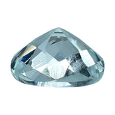 AQUAMARINE CHECKER CUT CUSHIION (C/SI) 8MM 1.70 Cts.