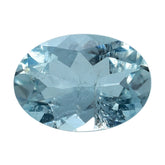AQUAMARINE CUT OVAL (A/HI) 7X5MM 0.71 Cts.