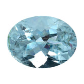 AQUAMARINE CUT OVAL (A/HI) 8X6MM 1.30 Cts.