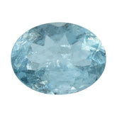 AQUAMARINE CUT OVAL (A/HI) 9X7MM 1.45 Cts.