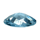AQUAMARINE CHECKER CUT OVAL (A+/HI) 7X5MM 0.57 Cts.