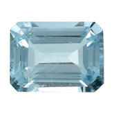 AQUAMARINE CUT OCTAGON (A/HI) 8X6MM 1.30 Cts.
