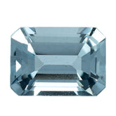 AQUAMARINE CUT OCTAGON (B) 7X5MM 0.95 Cts.