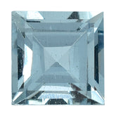 AQUAMARINE CUT SQUARE (C) 6MM 1.12 Cts.