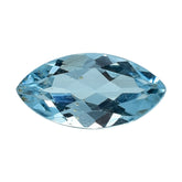 AQUAMARINE CUT MARQUISE (A+) 8X4MM 0.44 Cts.