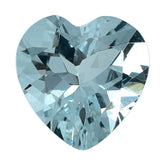 AQUAMARINE CUT HEART (C) 6MM 0.70 Cts.