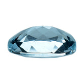 AQUAMARINE CUT CUSHION (A+)(WINDOW) 9X7MM 1.55 Cts.